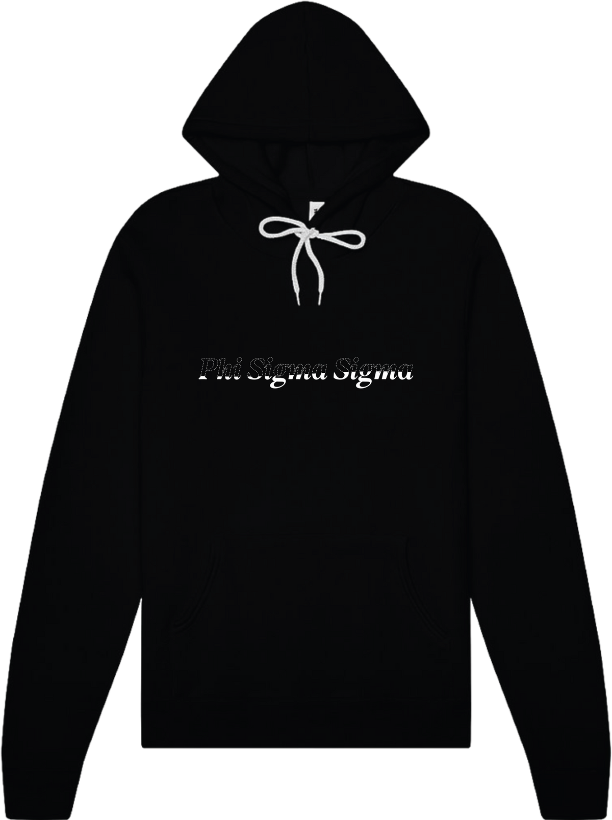 Phi Sigma Sigma Stitched Outline Hoodies