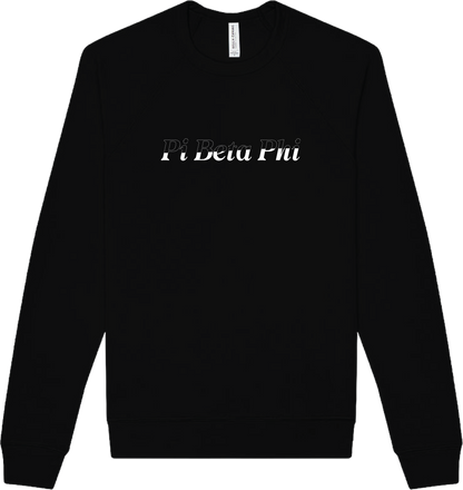 Pi Beta Phi Stitched Outline Crewnecks