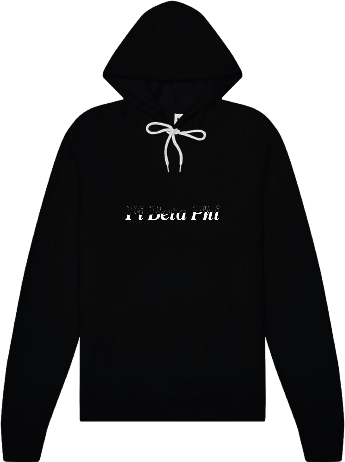 Pi Beta Phi Stitched Outline Hoodies