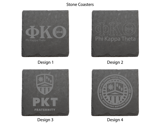 Phi Kappa Theta Stone Coasters - 4-Pack