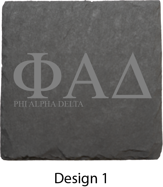 Phi Alpha Delta Stone Coasters - 4-Pack