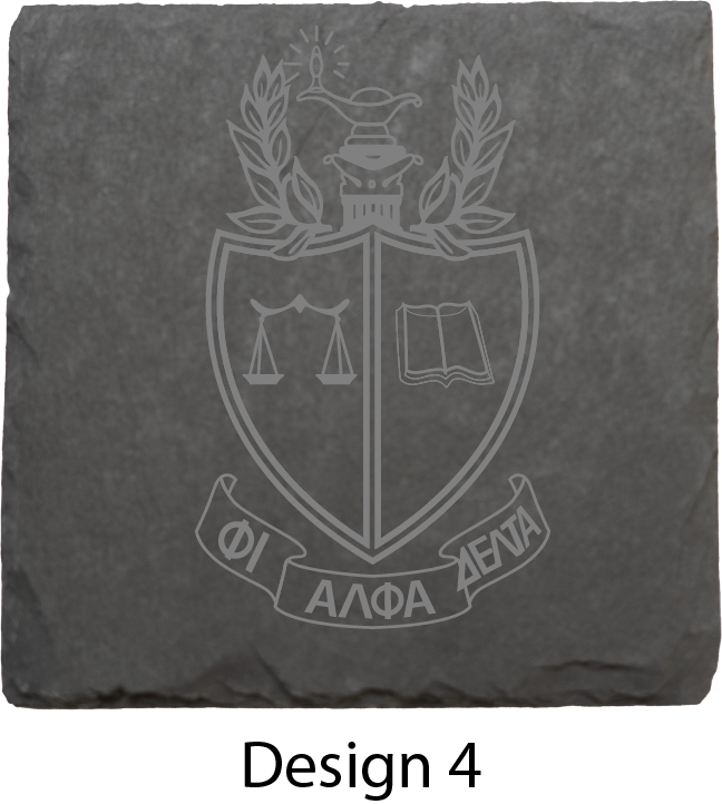 Phi Alpha Delta Stone Coasters - 4-Pack