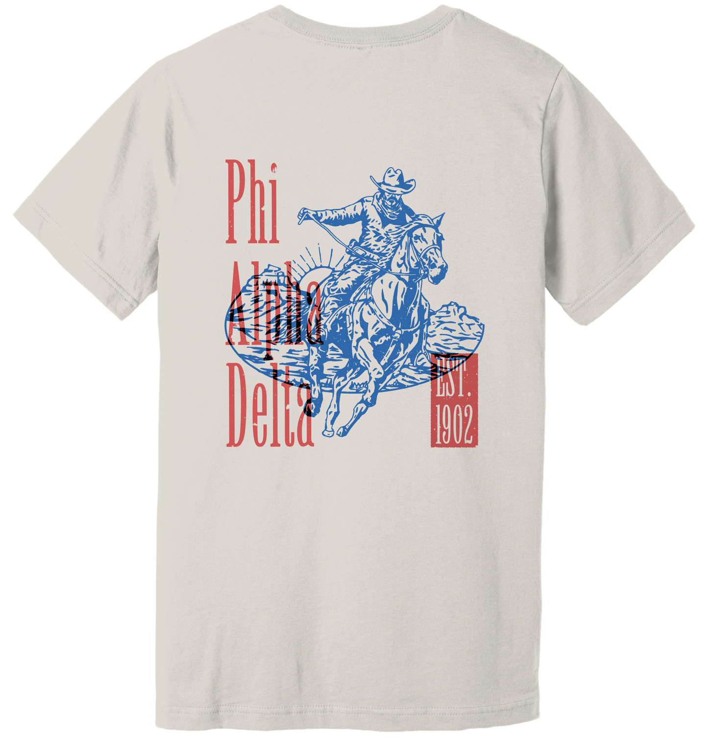 Phi Alpha Delta Cowboy Graphic T-Shirt