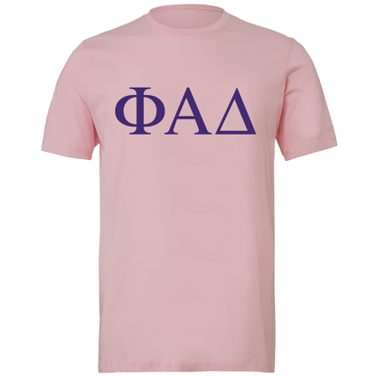 Phi Alpha Delta Lettered Short Sleeve T-Shirts