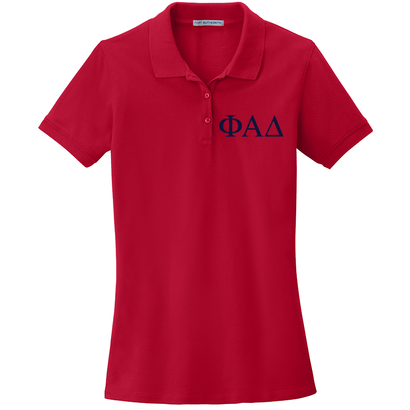 Phi Alpha Delta Ladies' Embroidered Polo Shirt