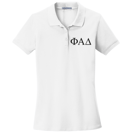 Phi Alpha Delta Ladies' Embroidered Polo Shirt