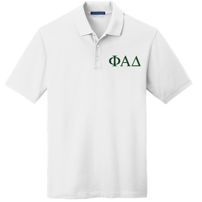 Phi Alpha Delta Men's Embroidered Polo Shirt