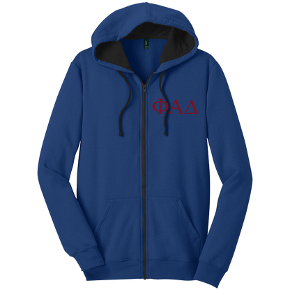 Phi Alpha Delta Zip-Up Hooded Sweatshirts