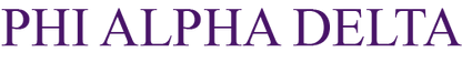Phi Alpha Delta Stickers
