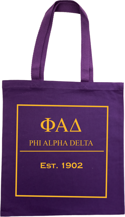 Phi Alpha Delta Tote Bags