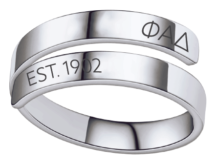 Phi Alpha Delta Year and Letters Rings
