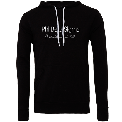 Phi Beta Sigma Embroidered Printed Name Hooded Sweatshirts
