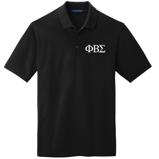 Phi Beta Sigma Men's Embroidered Polo Shirt