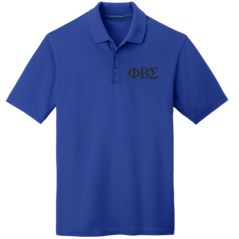 Phi Beta Sigma Men's Embroidered Polo Shirt