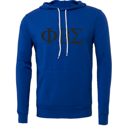 Phi Beta Sigma Lettered Hooded Sweatshirts