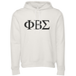 Phi Beta Sigma Lettered Hooded Sweatshirts