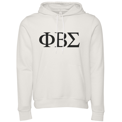 Phi Beta Sigma Lettered Hooded Sweatshirts