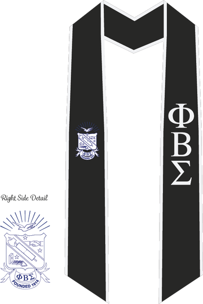 Phi Beta Sigma Graduation Stoles