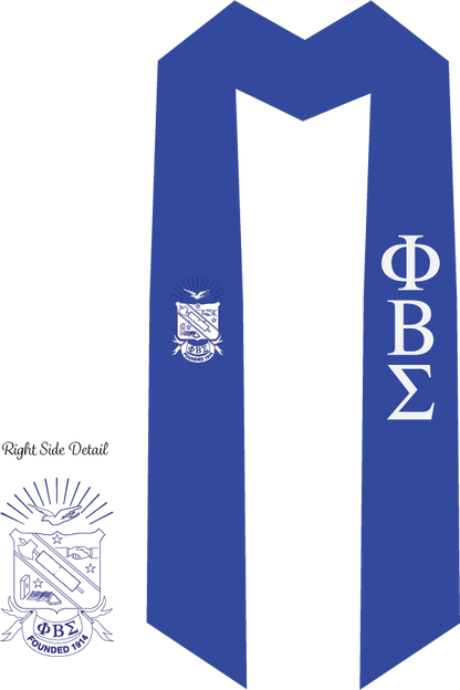 Phi Beta Sigma Graduation Stoles