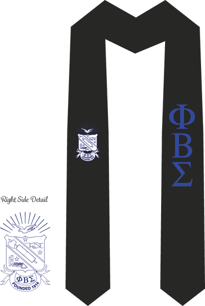 Phi Beta Sigma Graduation Stoles