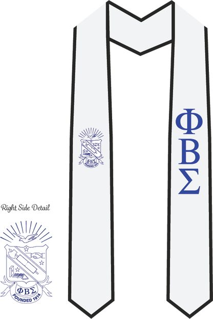 Phi Beta Sigma Graduation Stoles