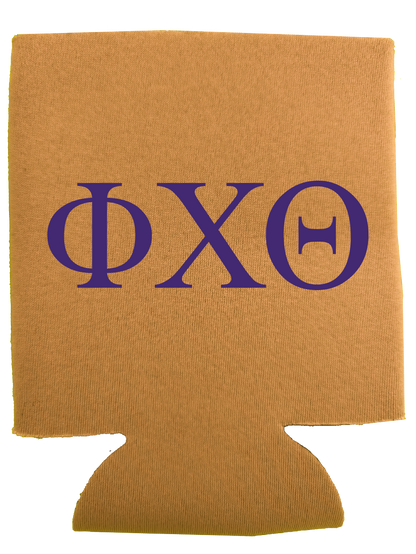 Phi Chi Theta Can Coozies