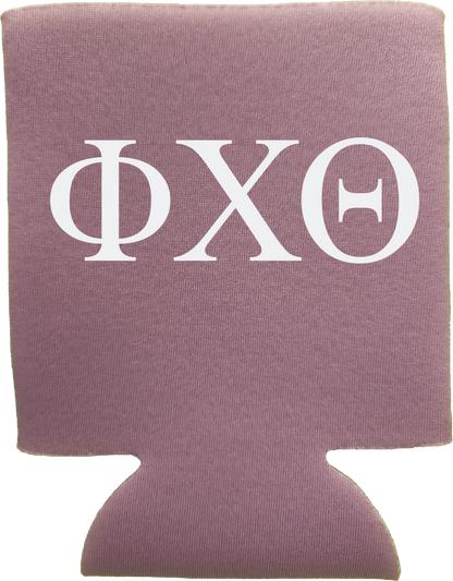 Phi Chi Theta Can Coozies