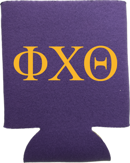 Phi Chi Theta Can Coozies