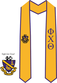 Phi Chi Theta Graduation Stoles