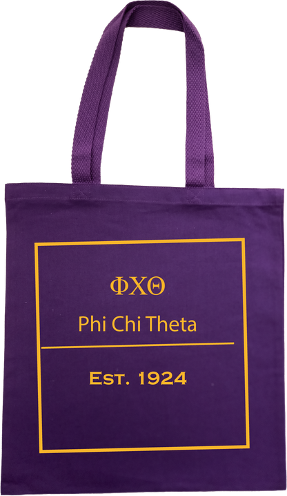 Phi Chi Theta Tote Bags