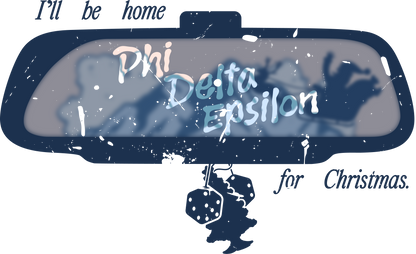 Phi Delta Epsilon Holiday Road Trip Graphic Tee