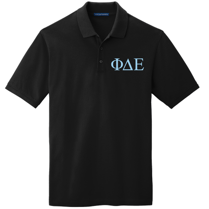 Phi Delta Epsilon  Men's Embroidered Polo Shirt