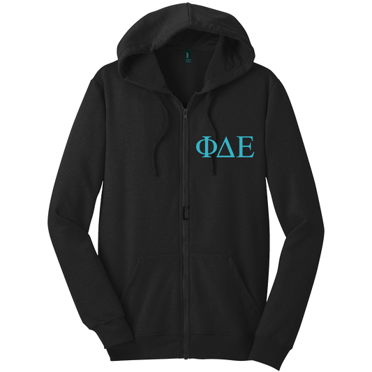 Phi Delta Epsilon Zip-Up Hooded Sweatshirts