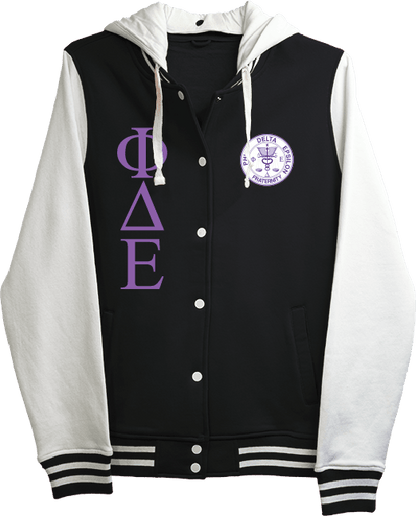 Phi Delta Epsilon Varsity Hooded Sweatshirt