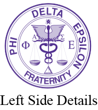 Phi Delta Epsilon Varsity Hooded Sweatshirt