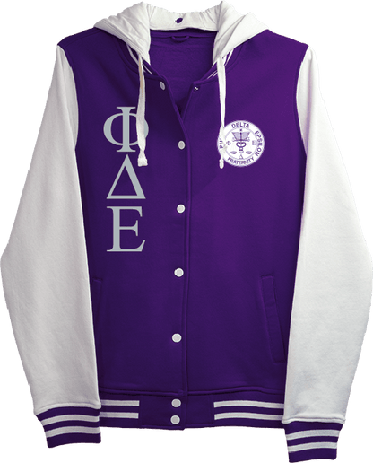 Phi Delta Epsilon Varsity Hooded Sweatshirt