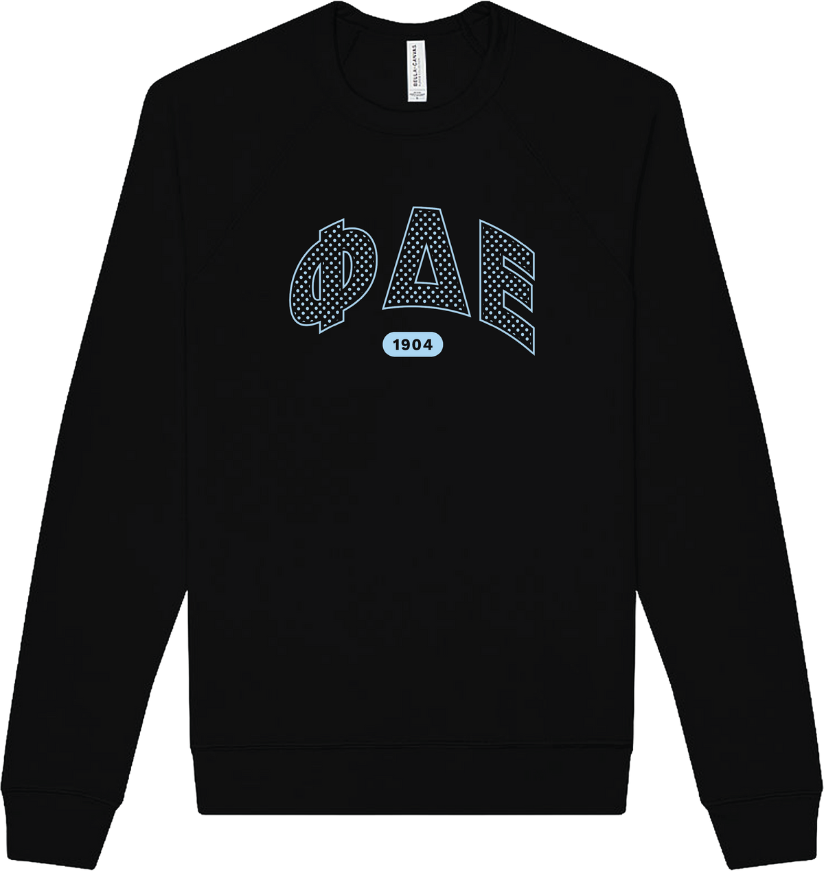 Phi Delta Epsilon Varsity Polka Dot Crewneck