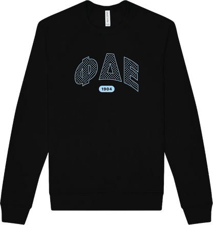 Phi Delta Epsilon Varsity Polka Dot Crewneck