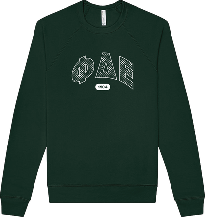 Phi Delta Epsilon Varsity Polka Dot Crewneck