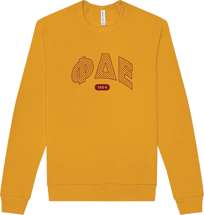 Phi Delta Epsilon Varsity Polka Dot Crewneck