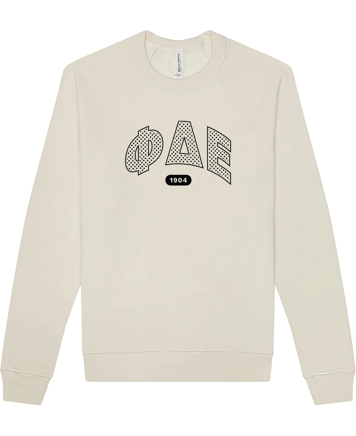 Phi Delta Epsilon Varsity Polka Dot Crewneck