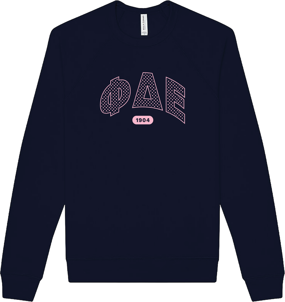 Phi Delta Epsilon Varsity Polka Dot Crewneck
