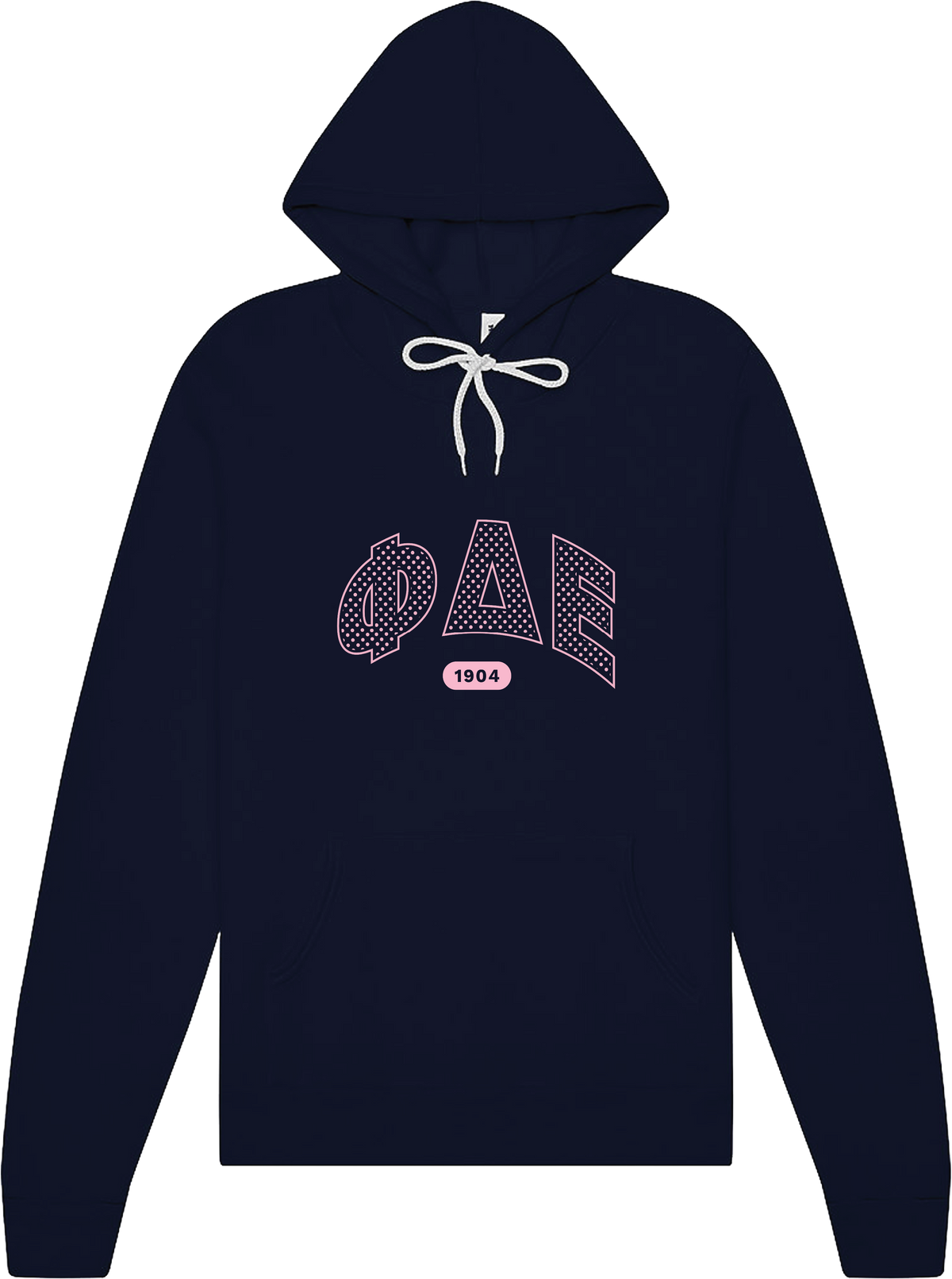 Phi Delta Epsilon Varsity Polka Dot Hoodie