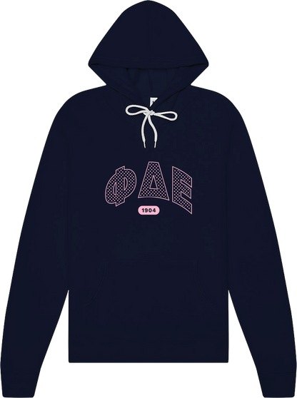 Phi Delta Epsilon Varsity Polka Dot Hoodie