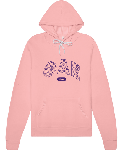Phi Delta Epsilon Varsity Polka Dot Hoodie