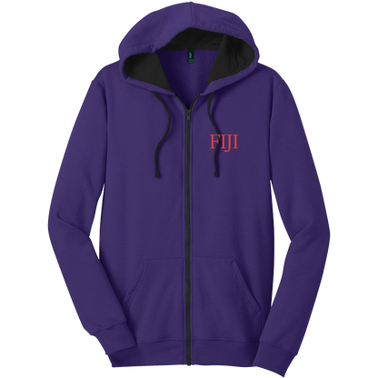 Phi Gamma Delta Zip-Up Hooded Sweatshirts