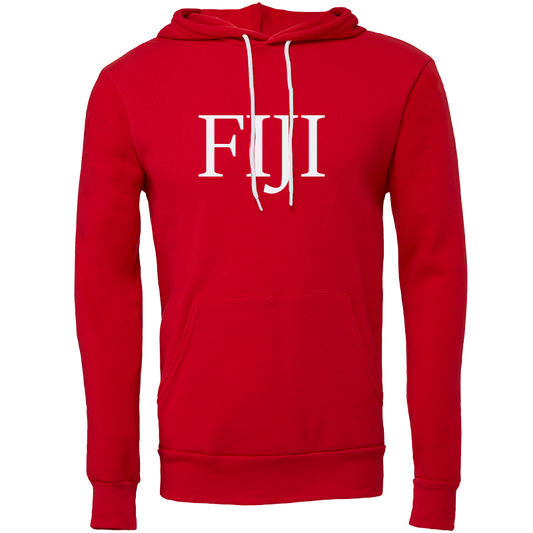Phi Gamma Delta Embroidered Lettered Hooded Sweatshirts