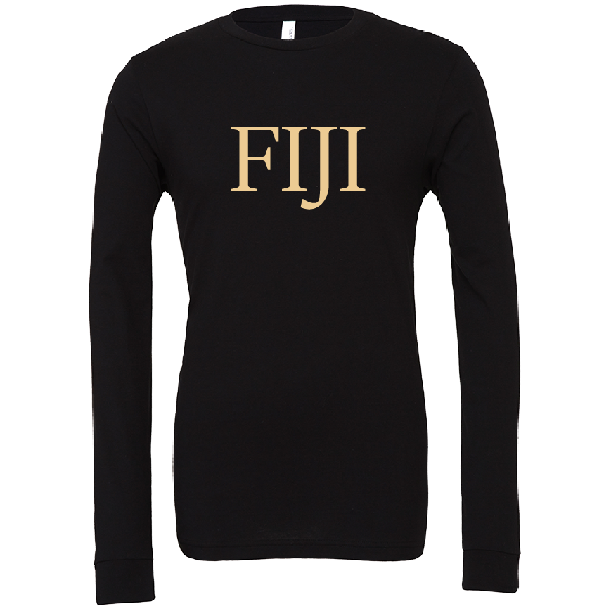 Phi Gamma Delta Lettered Long Sleeve T-Shirts