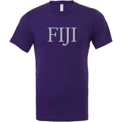 Phi Gamma Delta Lettered Short Sleeve T-Shirts