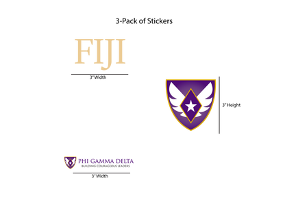 Phi Gamma Delta Stickers